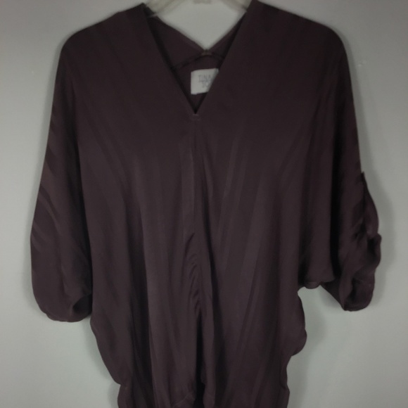 Anthropologie Tina +Jo Stripe Satin Kimono. - Picture 4 of 6